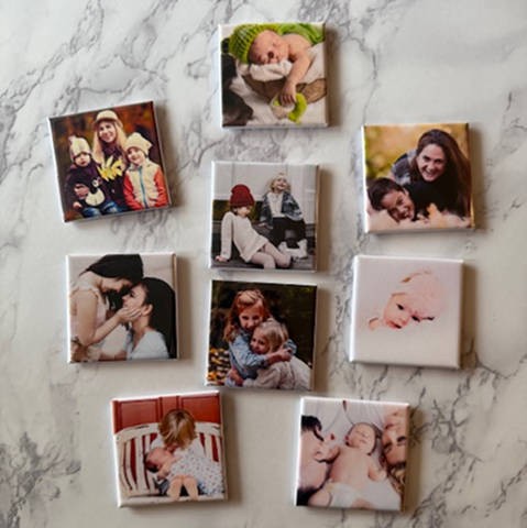 2" x 2" Custom Photo Magnets – Bulk Order (1 Image)