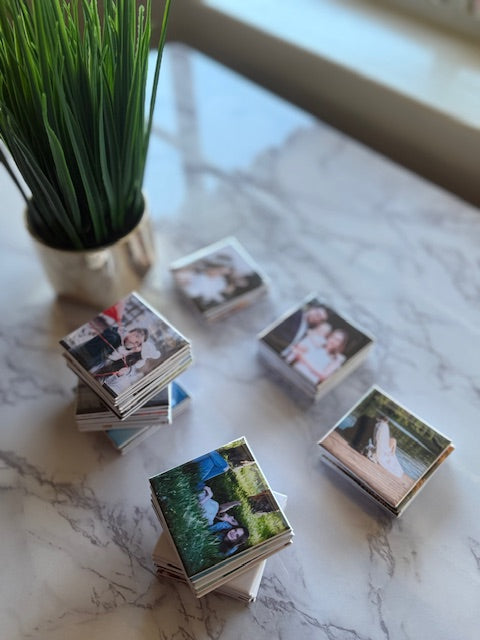 Custom Photo Magnets - 2 x 2” - set of 9